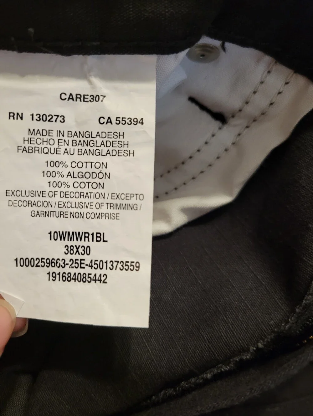 Wrangler Workwear Ranger Black Cargo Pants
